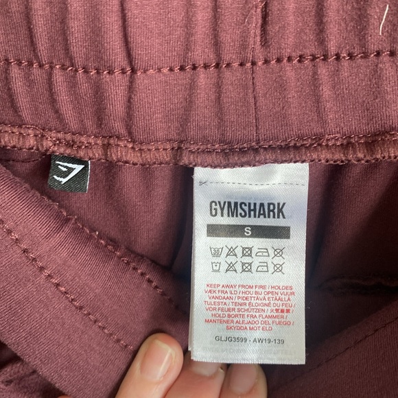 Gymshark Aura Joggers - Berry Red-Size S - Picture 4 of 6